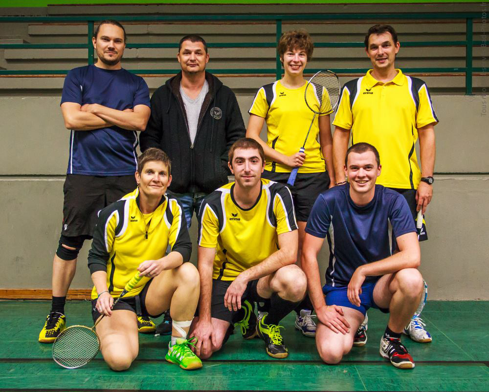 Equipe1-badminton-Lingolsheim