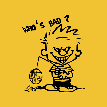 Logo Bad Lingo – Who's Bad?